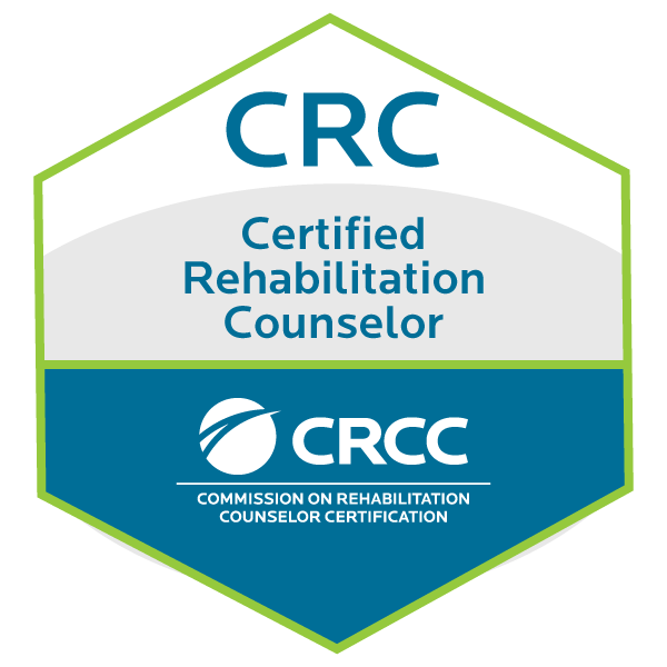 Certified Rehabilitation Counselor (CRC) Badge