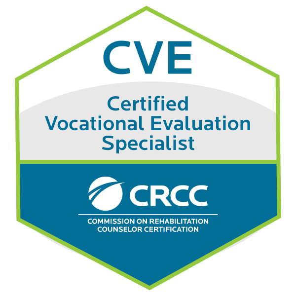 Certified Vocational Evaluation Specialist (CVE) Badge