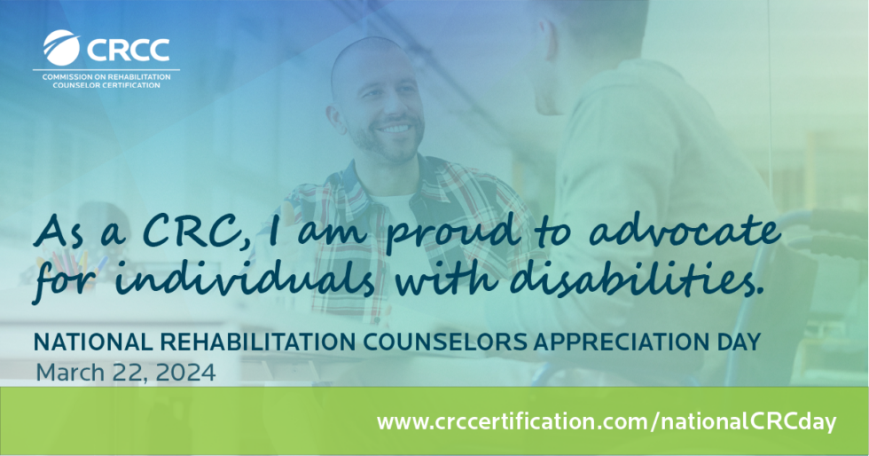 National Rehabilitation Counselors Appreciation Day